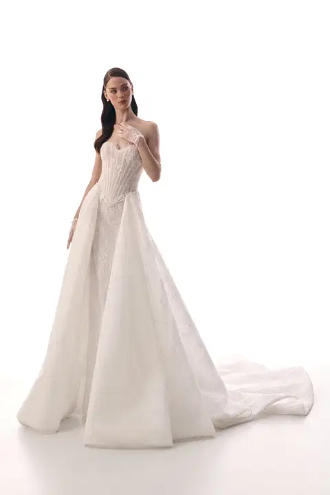 Nora wedding dress by Innocentia, A-line, lace