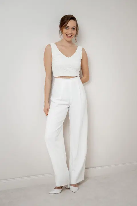 Top Timea by noni, two-piece, lace