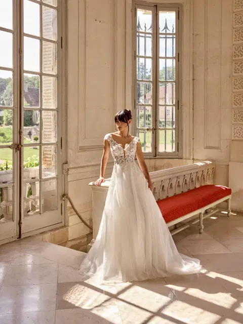 Coco wedding dress by Adore, A-line, tulle