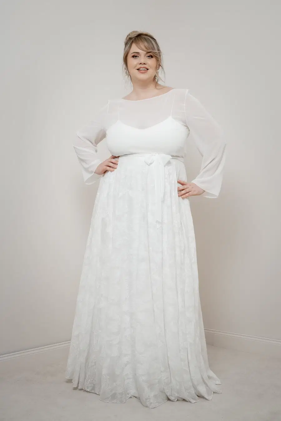 Rock Gillianne Curvy by noni: Two-Piece silhouette, lace