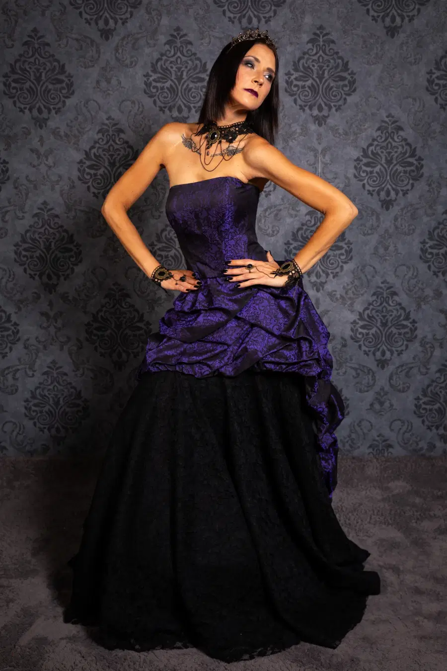 Dame Barock Lila von DarkDreamCouture - Ansicht 2 von 2