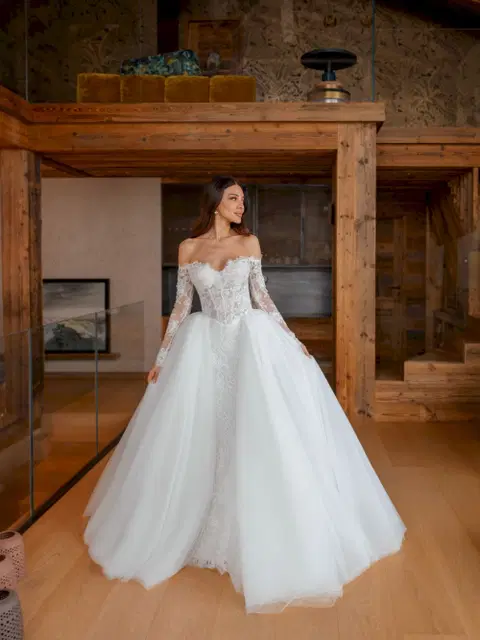 Camille Brautkleid von Innocentia, Meerjungfrau, Spitze