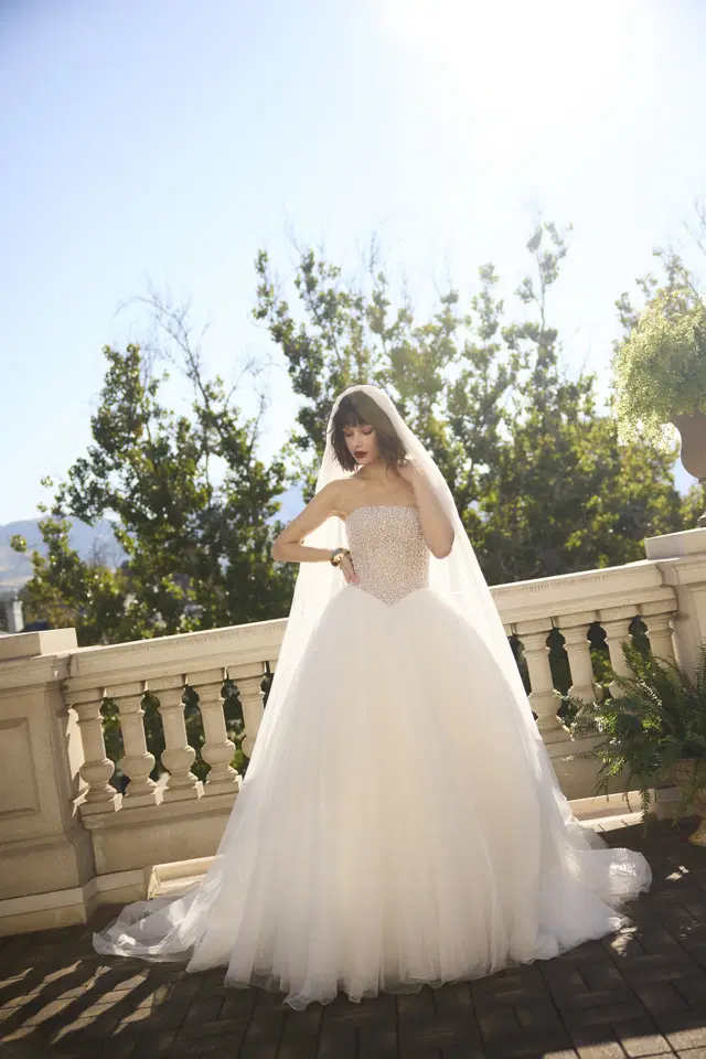 Dmara by Sottero & Midgley: Ball Gown silhouette, lace