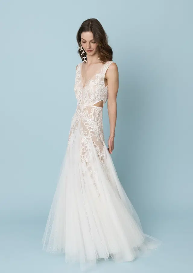 Boho Dots Tulle by Kisui - view 2 of 3