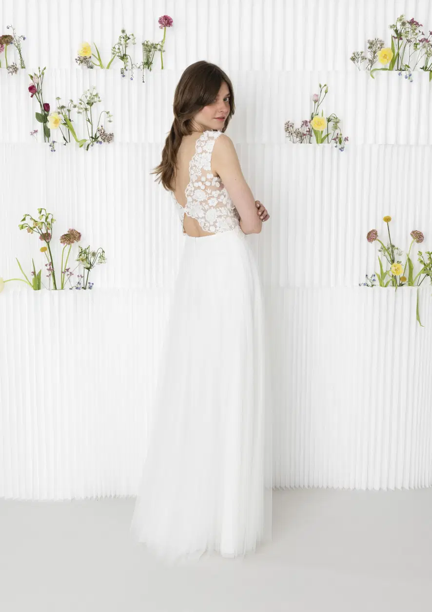 Jardin Blanche Tulle by Kisui - view 4 of 4