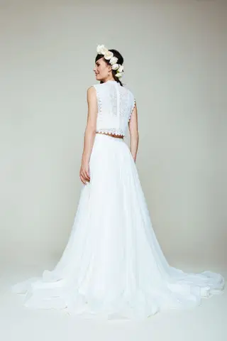 Seidenchiffon-Rock S-1056 by KUESS die BRAUT - view 6 of 6