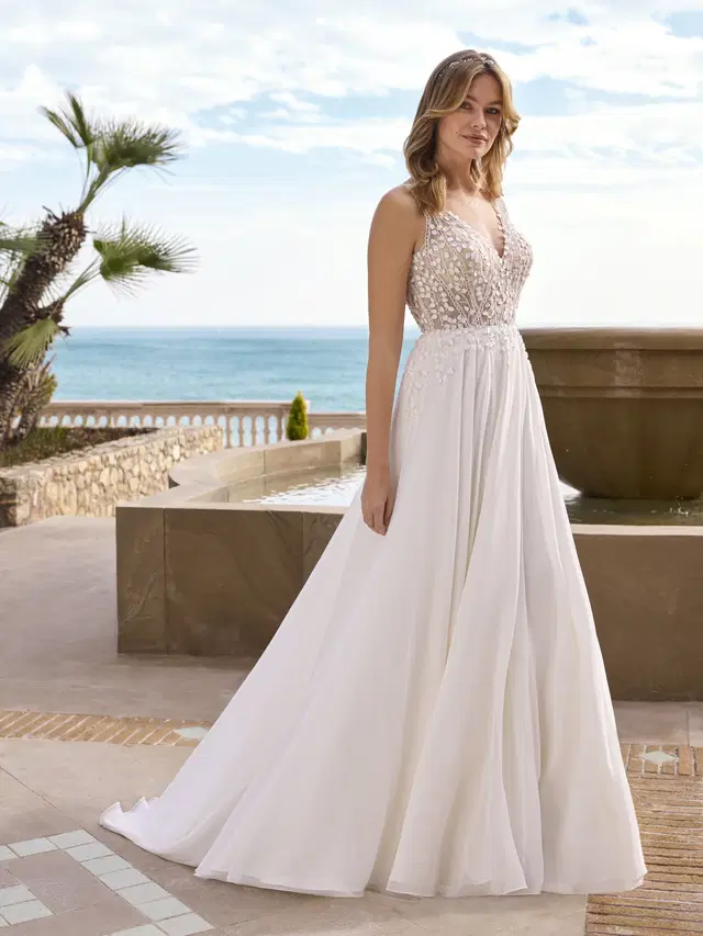 ACONITE by Ladybird: A-Line silhouette, V-neck neckline, sleeveless
