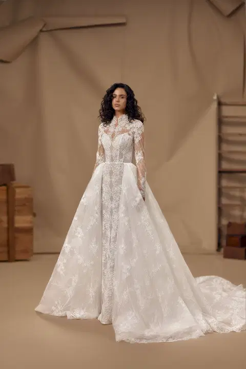 Lilya Brik Brautkleid von Innocentia Divina, Meerjungfrau, Chantilly