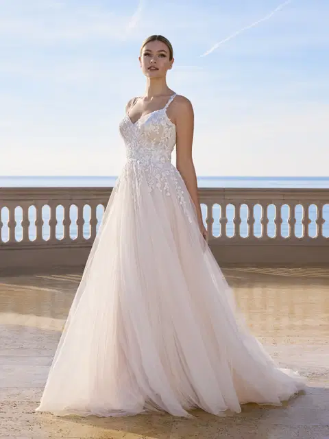 Maylea wedding dress by Ladybird, princess, V-neck