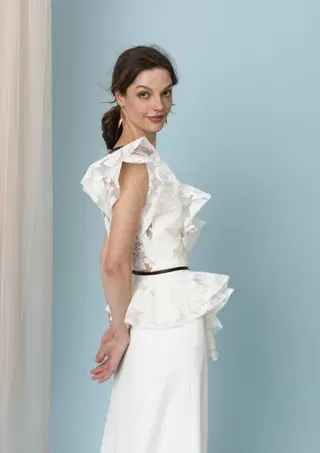 Lace Arti Top + Lace Arti Peplum by Kisui - view 4 of 4