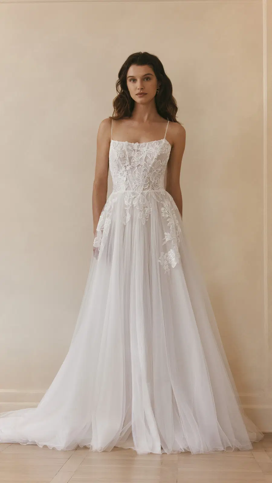 Anissa by Anna Kara: Ball Gown silhouette, boat neck neckline, sleeveless, tulle