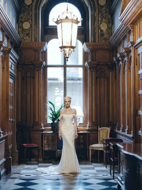 Eva wedding dress by Avenue by Josephine Scott, mermaid, sequins