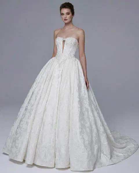 B26238 Zella wedding dress by Calla Blanche, ball gown, sweetheart