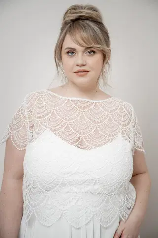 Top Corie Cropped Curvy by noni - view 5 of 7