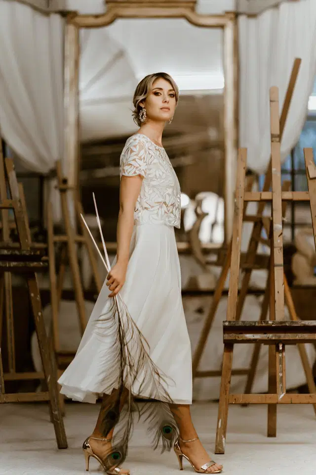 Rock Emmi by noni: Two-Piece silhouette, chiffon