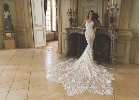 Gem wedding dress by ÉLYSÉE, mermaid, lace