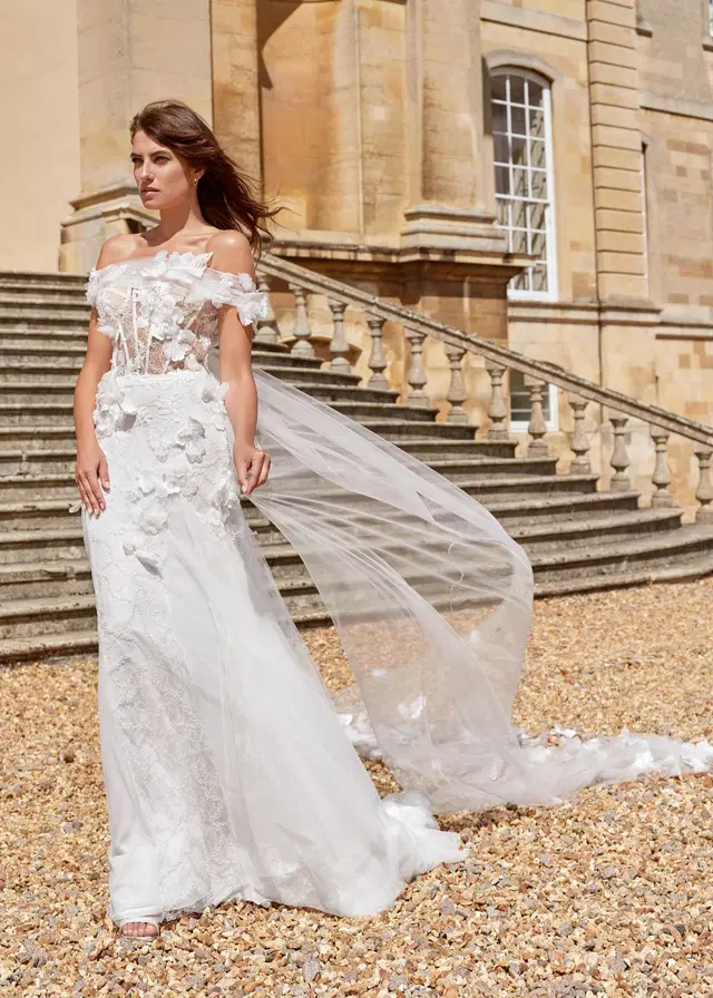 CAPTIVATING by Dando London: Mermaid silhouette, sweetheart neckline, sleeveless, tulle