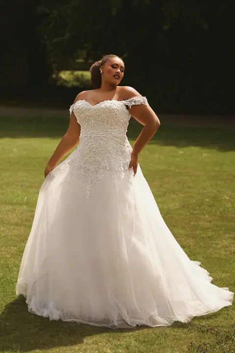 Style PH7030 wedding dress by Envy by Phoenix, A-line, tulle