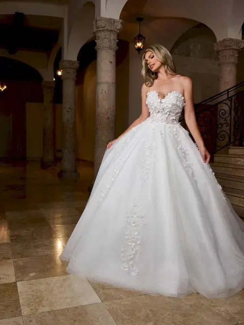 Style RB6167 wedding dress by Rachel Allan, ball gown, tulle