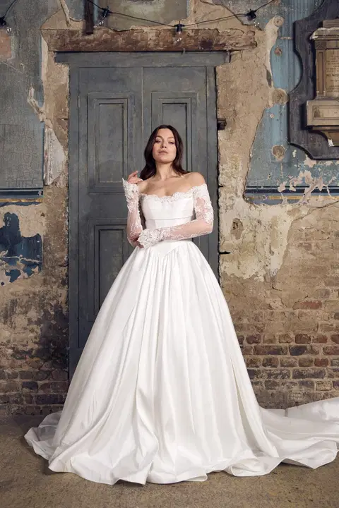 Highbury Brautkleid von Dando London, Ballkleid, Taft