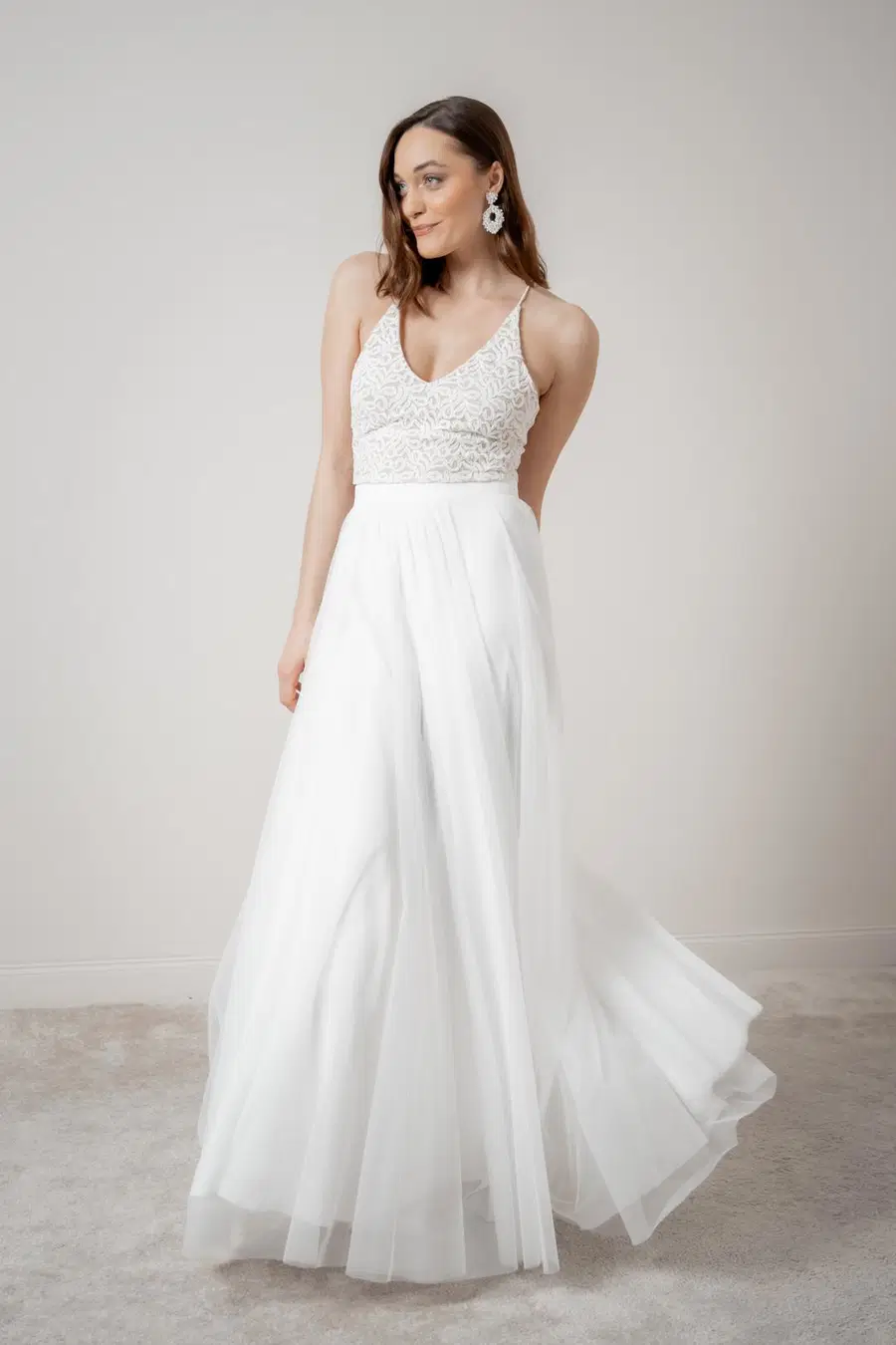 Rock Christy by noni Selected: Two-Piece silhouette, tulle