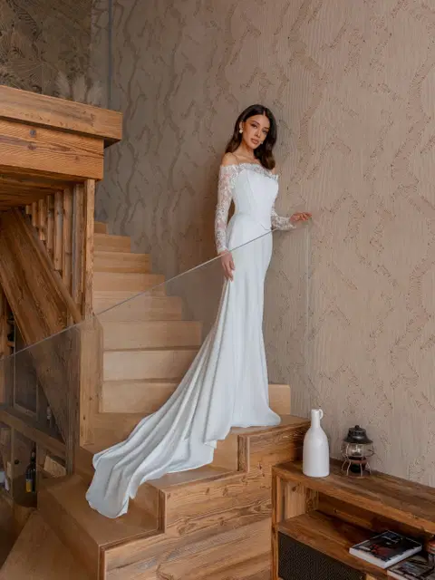 Celine Brautkleid von Innocentia, Meerjungfrau, Spitze