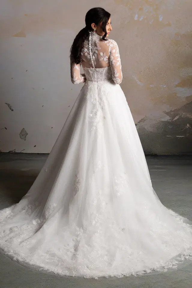 Richenza Overskirt by Donna Salado Bridal - view 2 of 4
