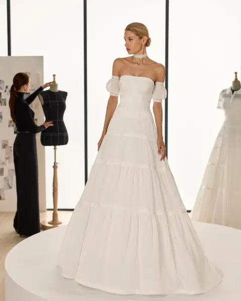 Sonel Brautkleid von Rosa Clara, Ballkleid, Georgette
