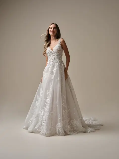 Magnolia wedding dress by Maggie Sottero, A-line, lace