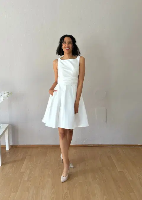 Kleid BL 0778 by myprettydress by Basedow, A-line, mikado