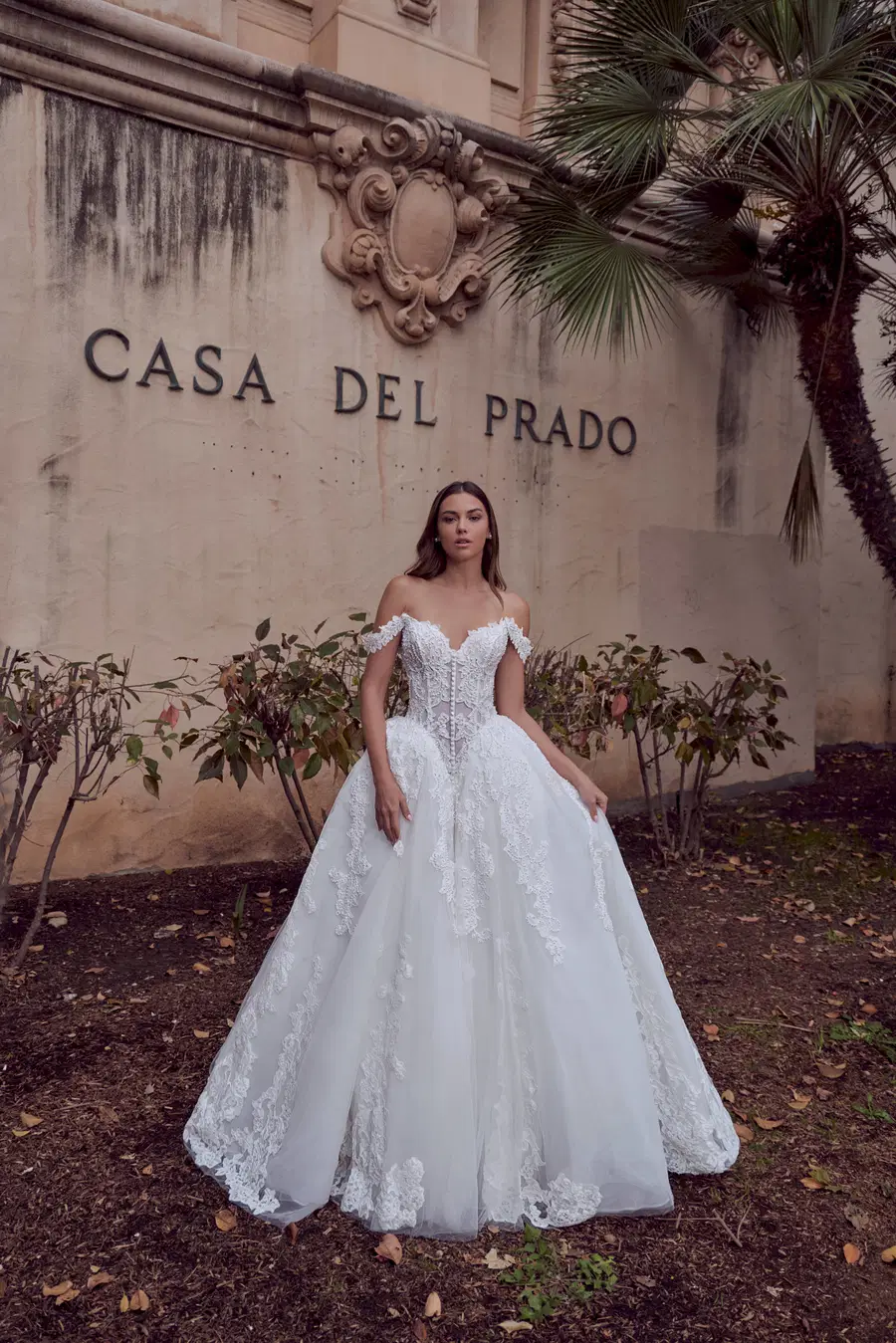 126240 Roya by Calla Blanche: Ball Gown silhouette, sweetheart neckline, sleeveless, lace