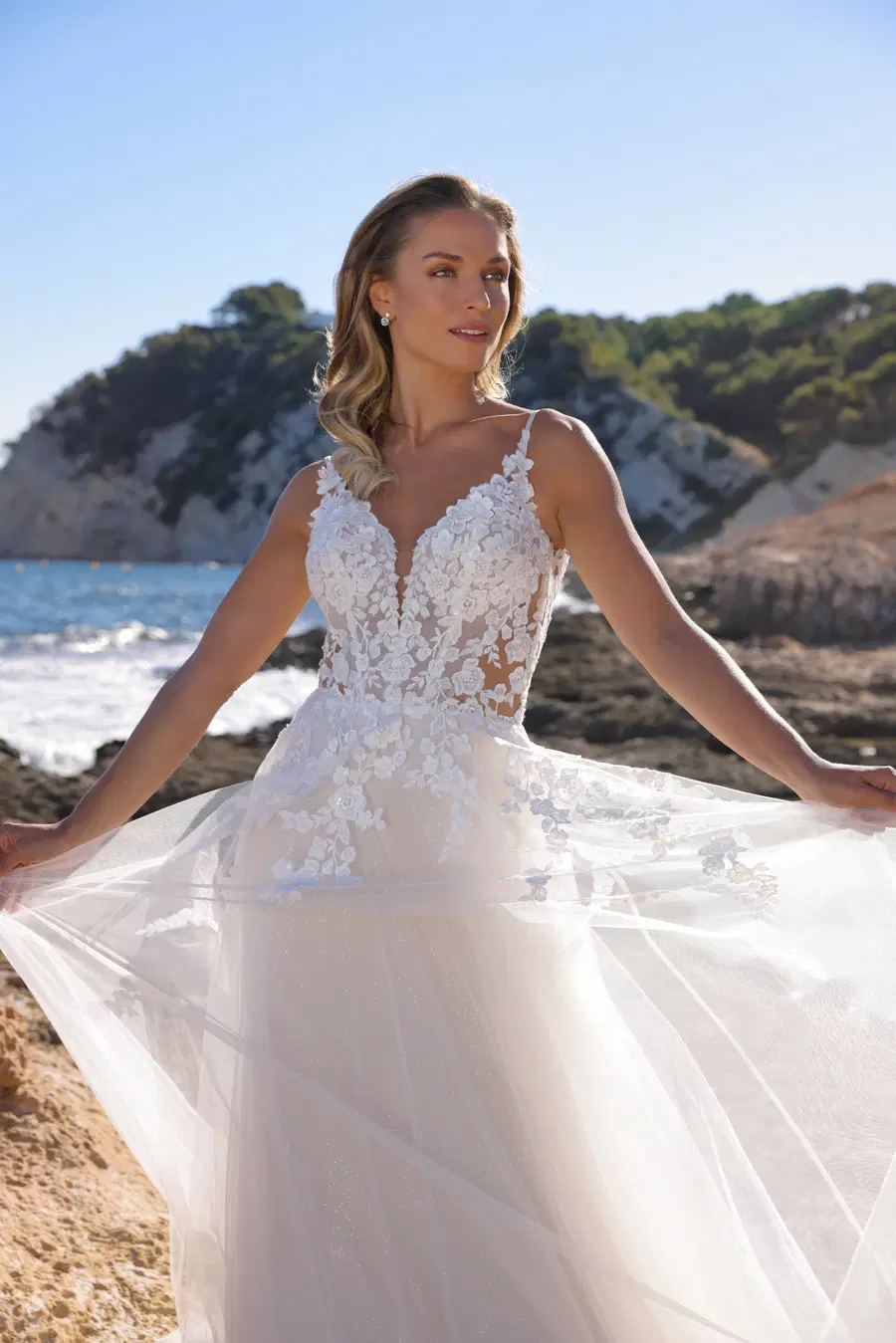 Anthonia by Azuree Bridal - view 3 of 4