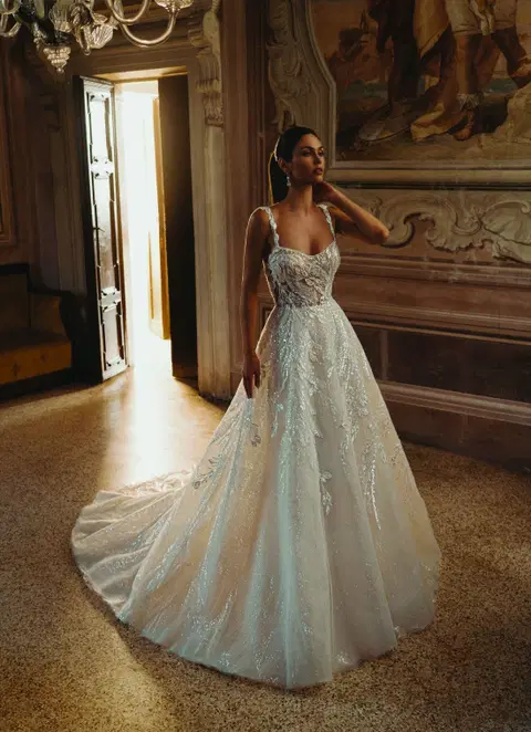 Cassia wedding dress by Pen·Liv, ball gown, tulle