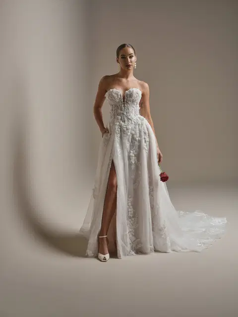 Twilight Lane wedding dress by Sottero & Midgley, A-line, lace