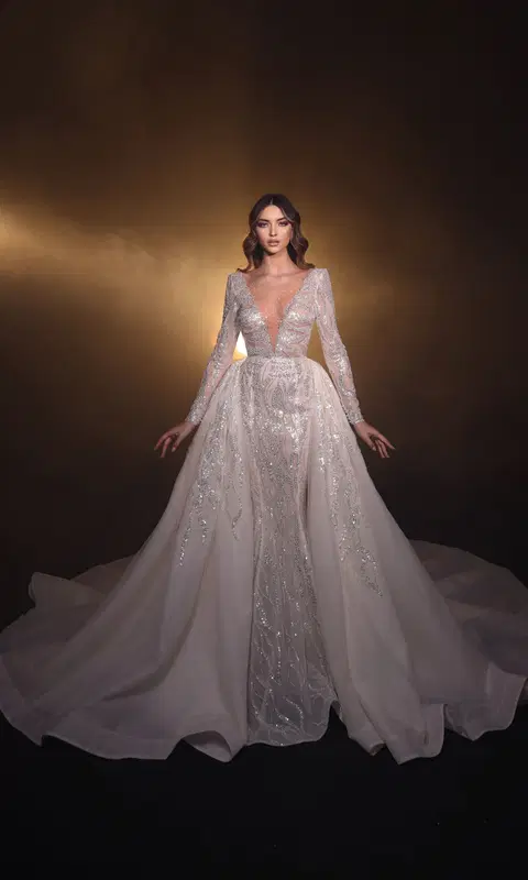 Style R 24-006 wedding dress by Ricca Sposa, mermaid, lace
