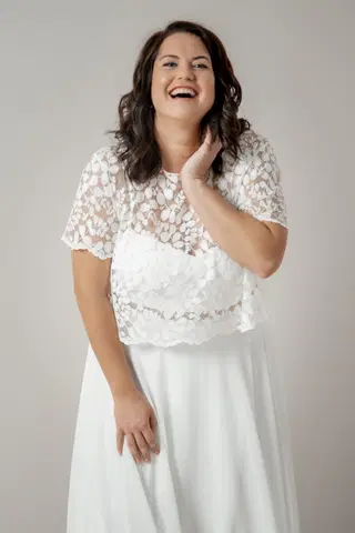 Top Aza Curvy by noni - view 5 of 6