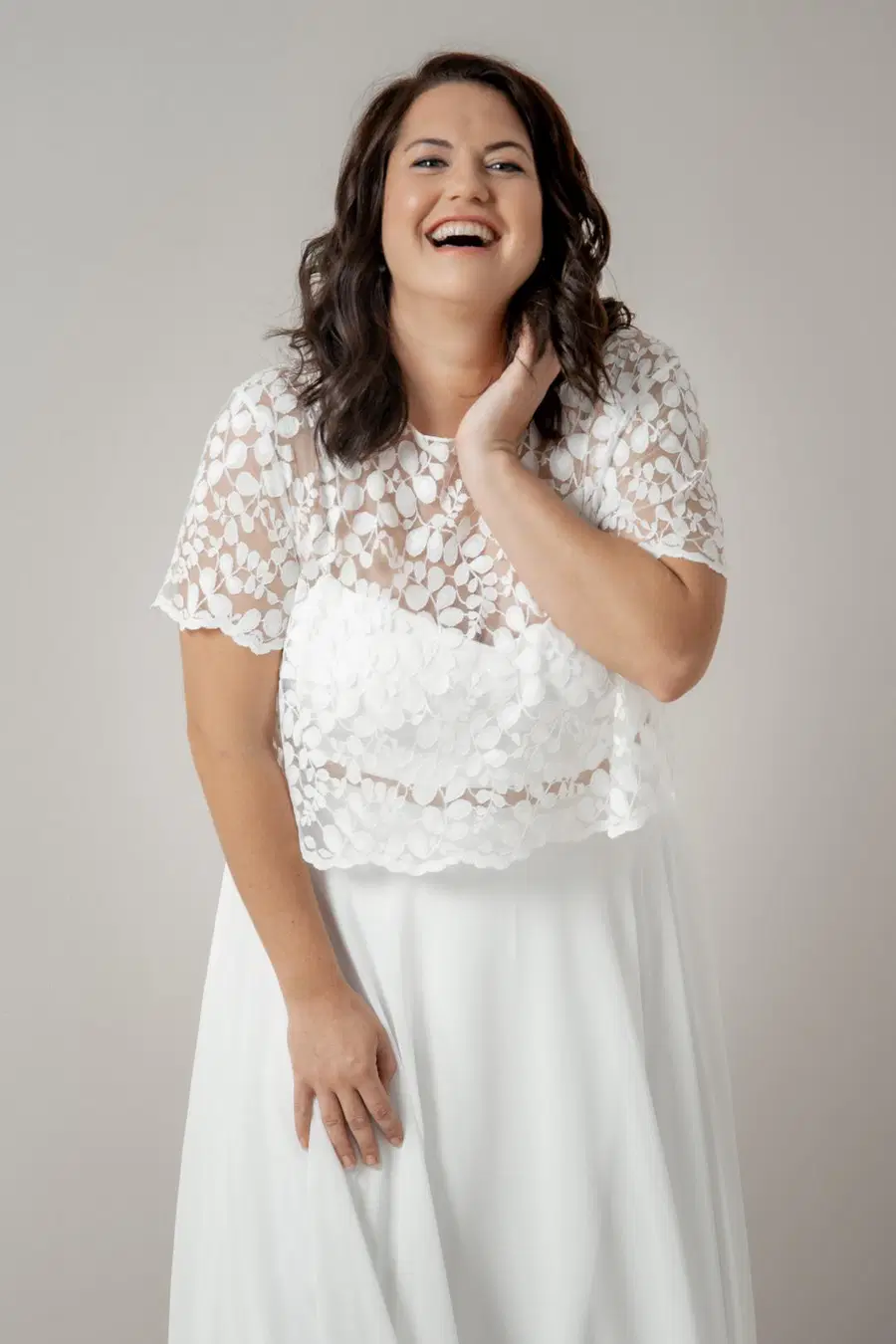 Top Aza Curvy by noni - view 5 of 6