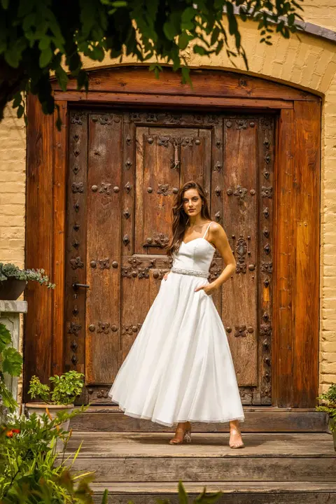 Rock STBC 201220 wedding dress by myprettydress by Basedow, A-line, tulle