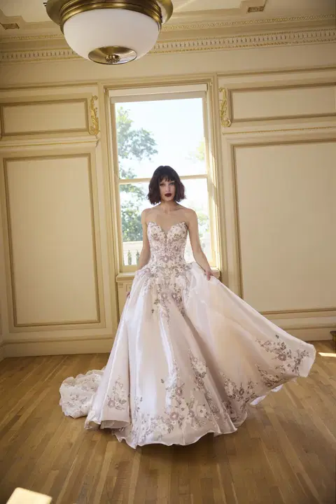 Alvarez wedding dress by Sottero & Midgley, A-line, lace