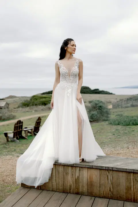 Mira wedding dress by Adore, A-line, tulle