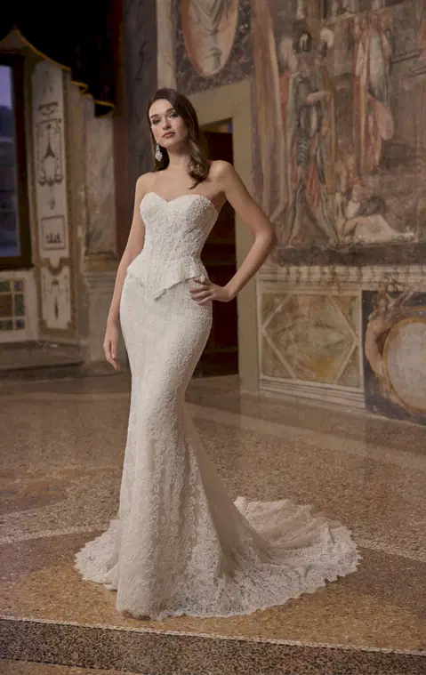 Ambir 63345 wedding dress by Veni Infantino, mermaid, lace