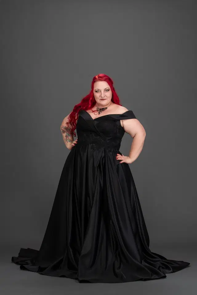 Black Curvy by DarkDreamCouture - view 2 of 2