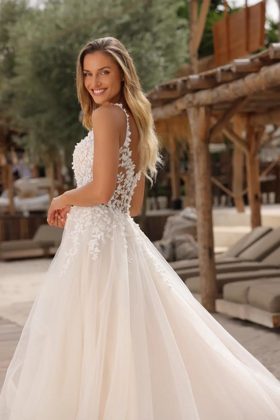 Bobbi by Azuree Bridal - view 4 of 5