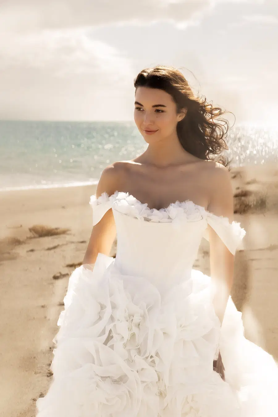 Dakaria by Amo & Luv: Ball Gown silhouette, sweetheart neckline, sleeveless, tulle