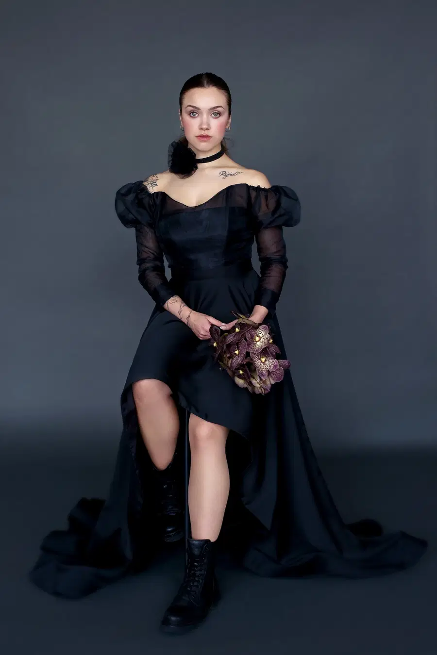 Black Clean Puff by DarkDreamCouture - view 1 of 3