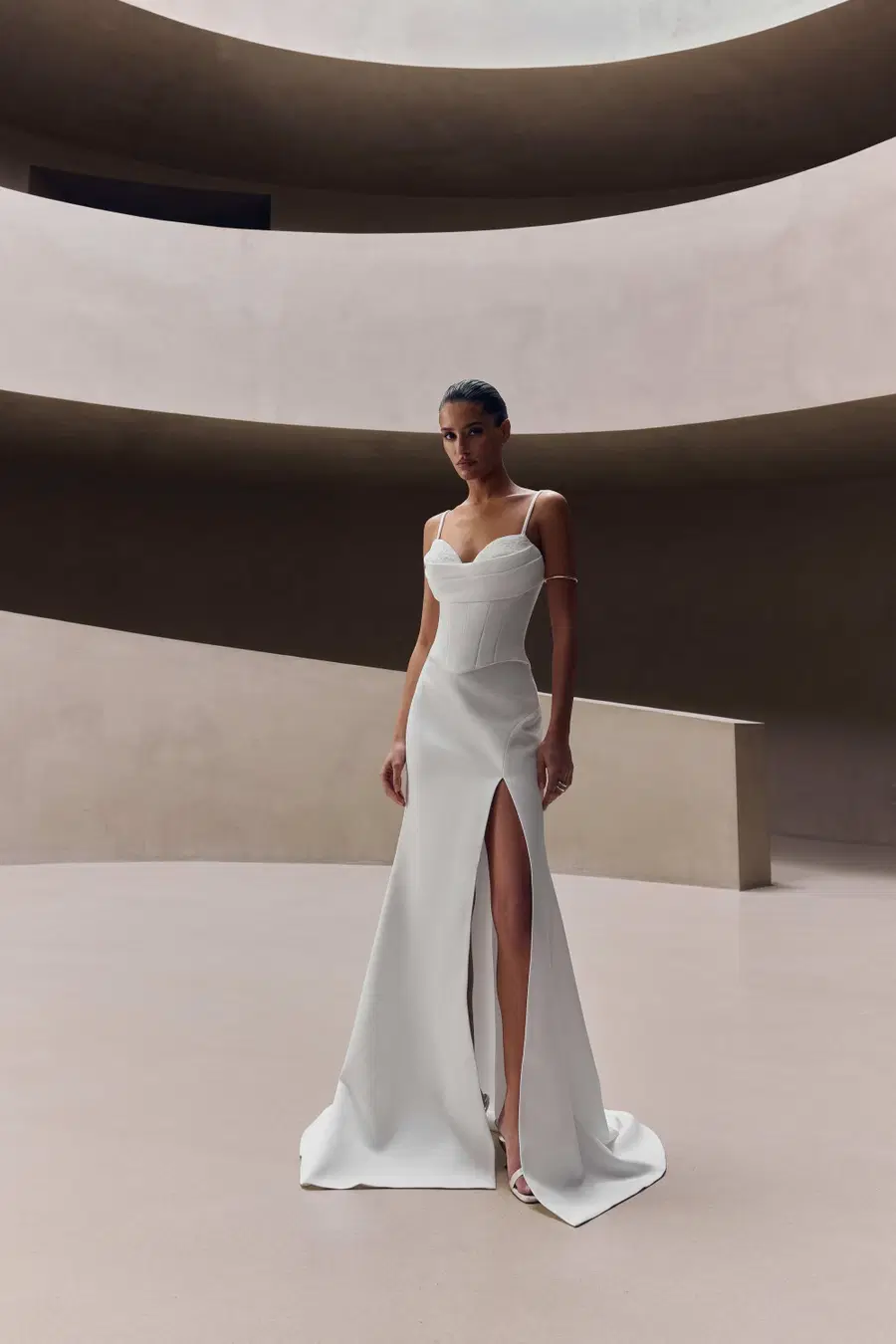Farella by Milla Nova: Mermaid silhouette, crepe