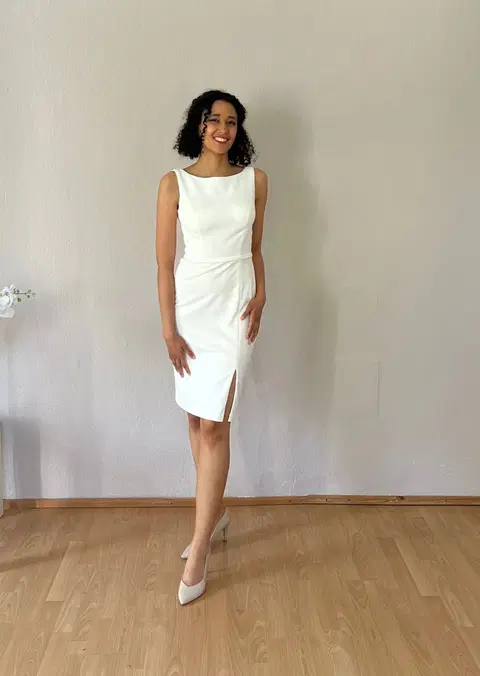 Kleid STBC 1247 by myprettydress by Basedow, short, crepe