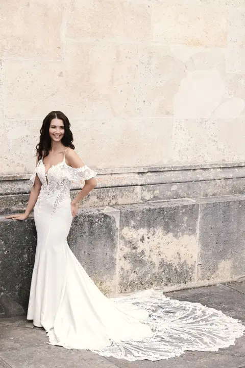 Claudia wedding dress by Amo & Luv, mermaid, lace