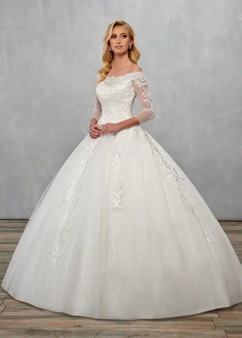 Style MB6072 wedding dress by Rachel Allan, ball gown, tulle