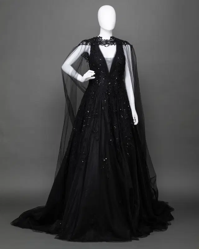 Black Floral by DarkDreamCouture - view 2 of 2